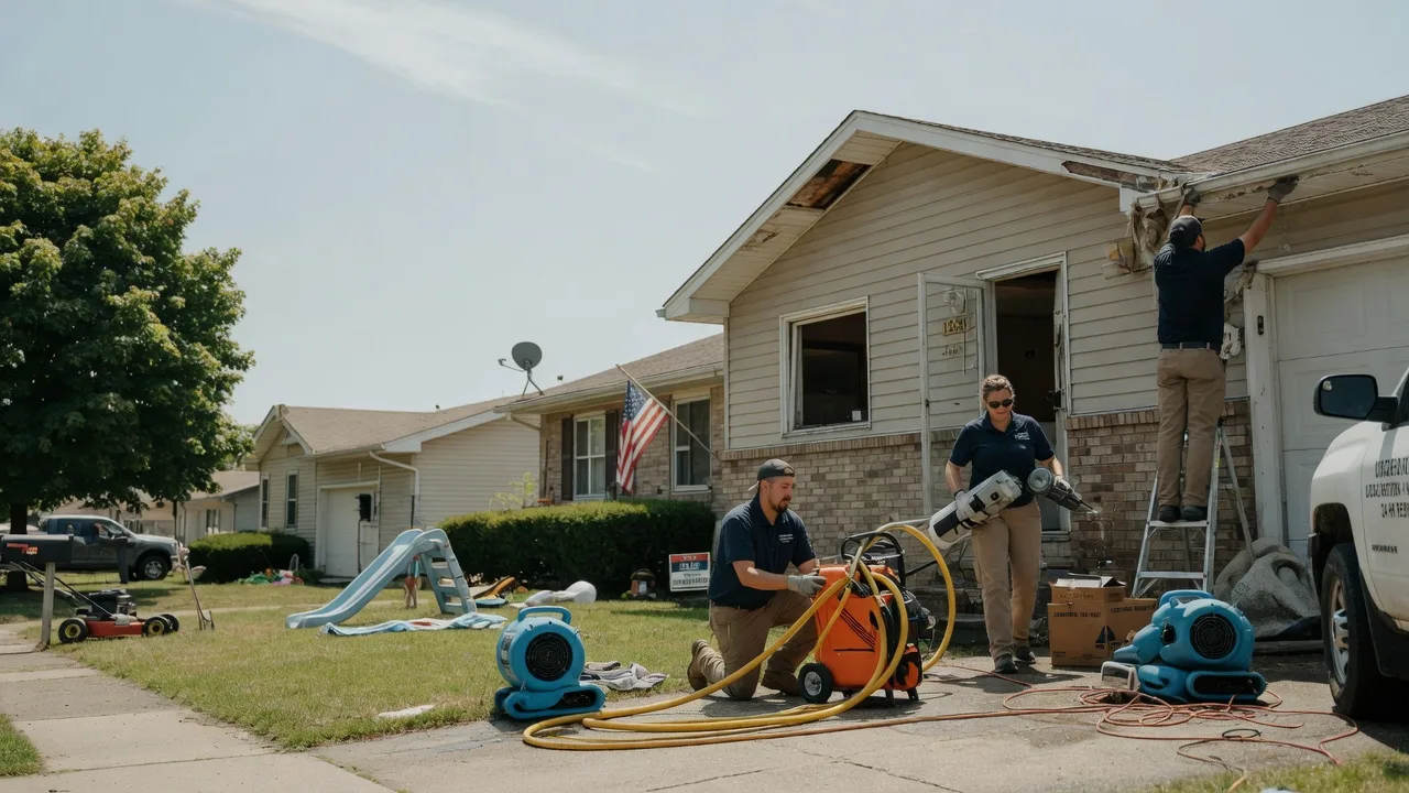 Water Damage Restoration in Livingston, IL near me